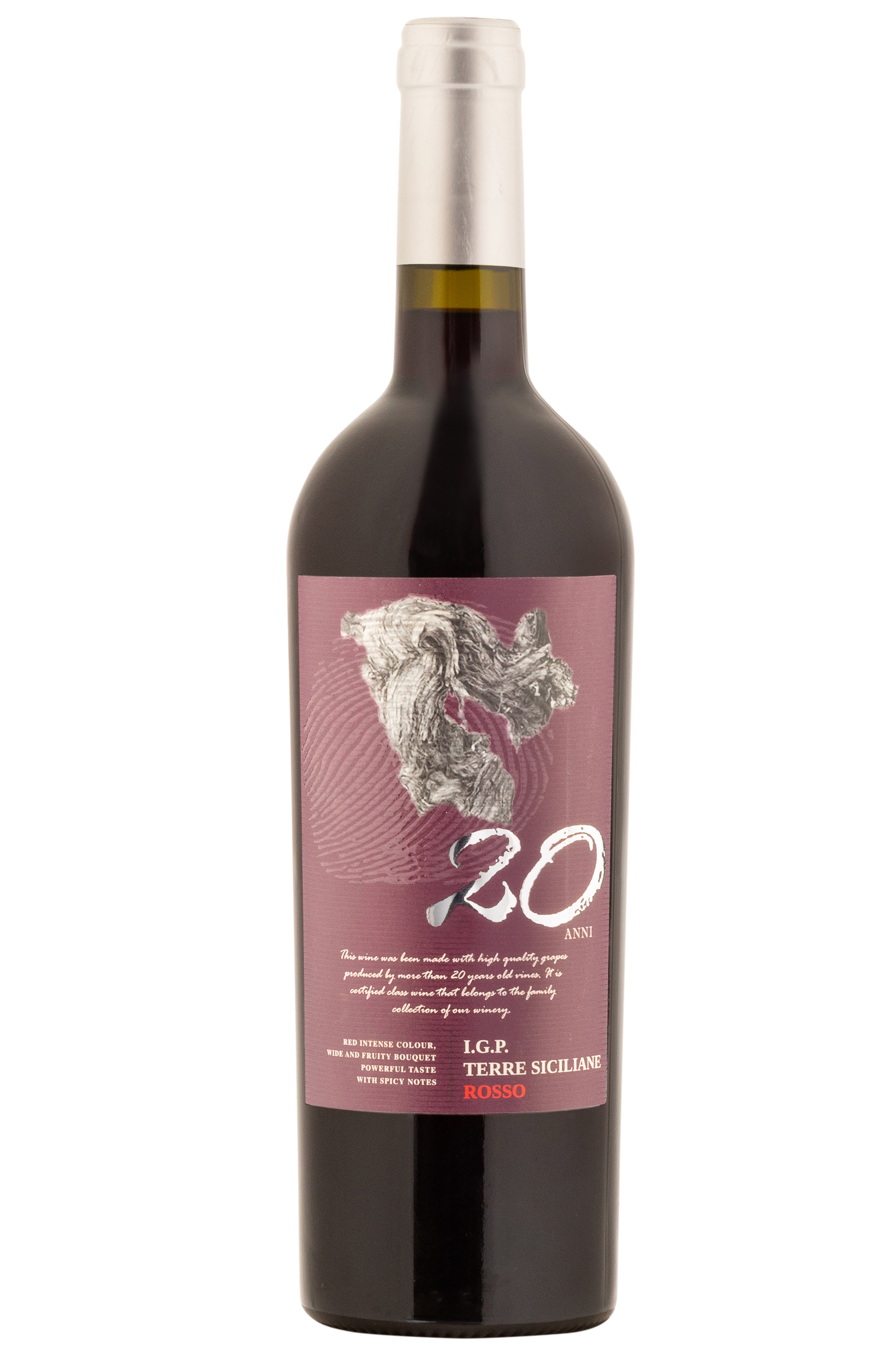 20年老藤西西里红葡萄酒