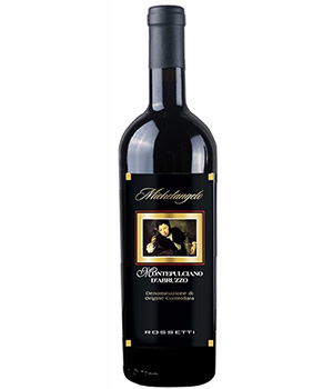 米开朗杰罗 蒙特普尔 红葡萄酒 MONTEPULCIANO DOC
