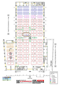 2015年南京秋季全国糖酒会展位平面图下载