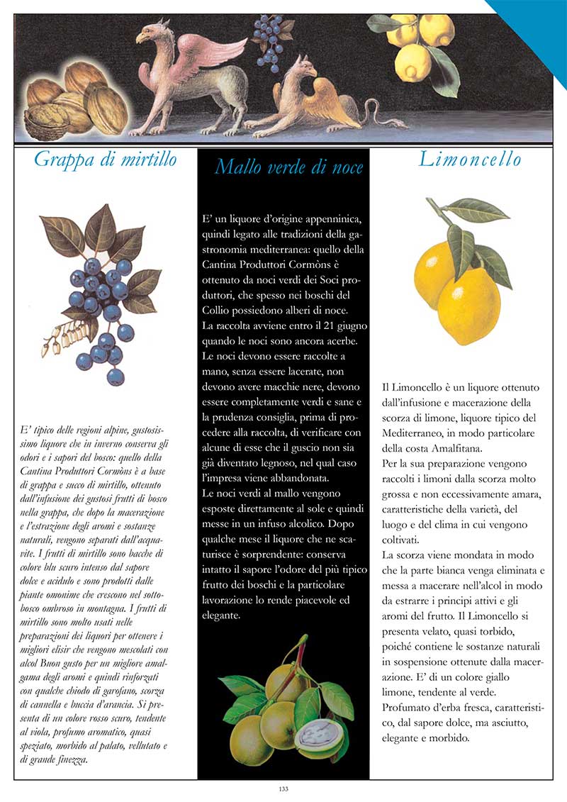 柠檬酒，草莓酒，鲜核桃酒海报